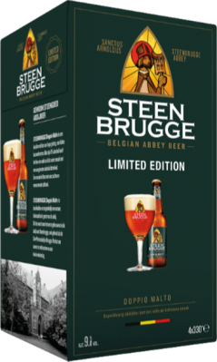 Steenbrugge Doppio Malto 4pack met flesjes van 33cl